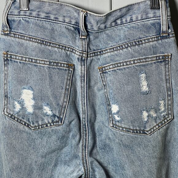 Endless Rose Women's Distressed Ripped Jeans Size 25 - Picture 6 of 8